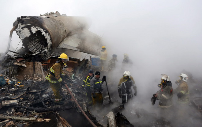 Tìm thấy một hộp đen máy bay Thổ Nhĩ Kỳ rơi tại Kyrgyzstan ảnh 1