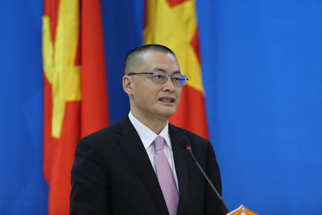 Ông Vũ Quang Minh. (Ảnh: Hùng Vũ/TTXVN) Ông Vũ Quang Minh tiếp tục giữ chức Thứ trưởng Bộ Ngoại giao ảnh 1