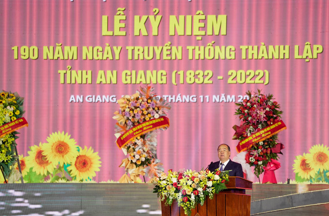 Kỷ niệm 190 năm ngày truyền thống thành lập tỉnh An Giang ảnh 3