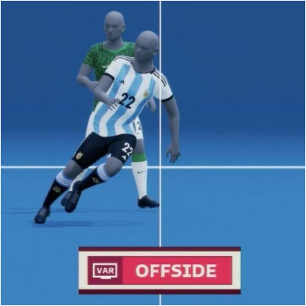 Công nghệ bắt việt vị tại VCK World Cup 2022 gây tranh cãi ảnh 1