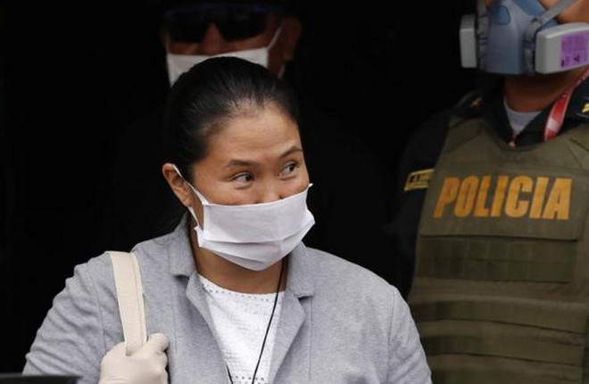 Peru: Lãnh đạo phe đối lập Keiko Fujimori được tại ngoại ảnh 1