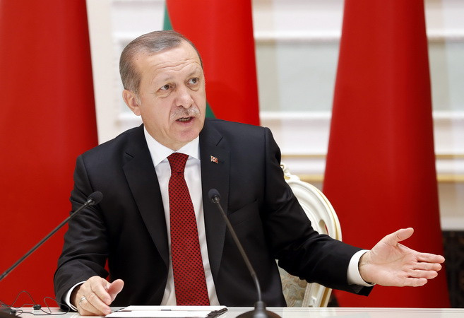 Tổng thống Thổ Nhĩ Kỳ Recep Tayyip Erdogan. (Nguồn: EPA/TTXVN) Thổ Nhĩ Kỳ không còn "mặn mà" việc gia nhập Liên minh châu Âu ảnh 1