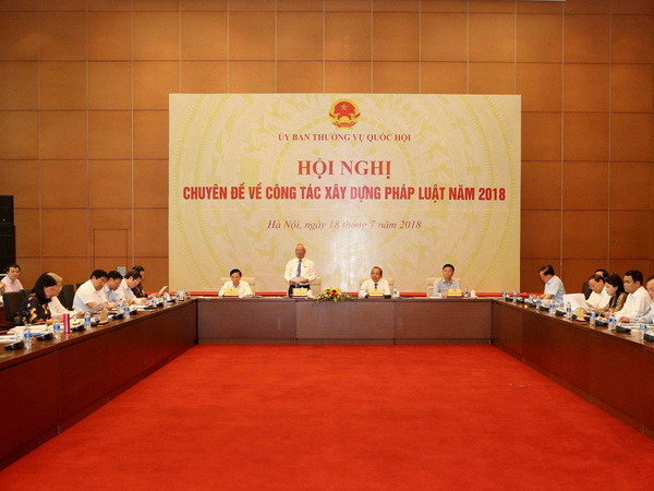Nâng cao chất lượng, tiến độ và hiệu quả trong xây dựng pháp luật ảnh 1