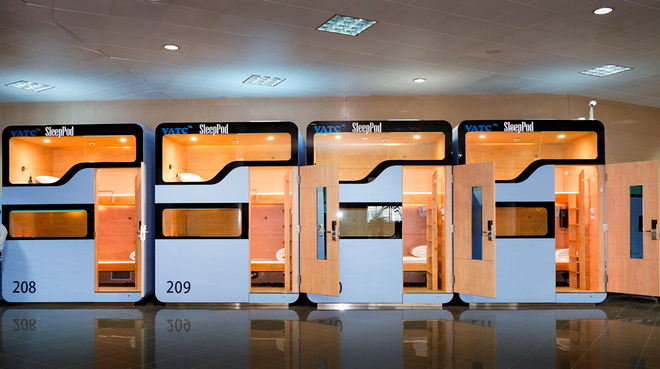 Trải nghiệm miễn phí dịch vụ hộp ngủ ngay tại sân bay Nội Bài ảnh 4