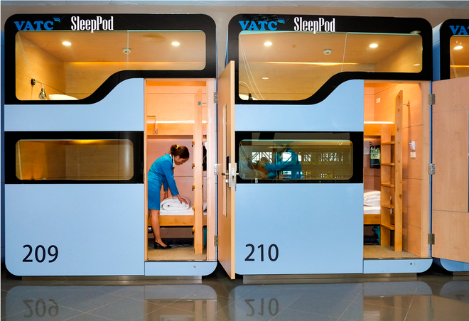 Trải nghiệm miễn phí dịch vụ hộp ngủ ngay tại sân bay Nội Bài ảnh 3