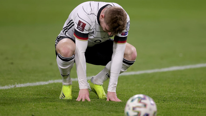 Werner bị chế giễu sau pha bỏ lỡ khó tin ở trận thua sốc của Đức ảnh 1