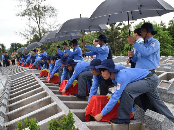 Truy điệu 85 hài cốt liệt sỹ, quân tình nguyện Việt Nam tại Campuchia ảnh 1