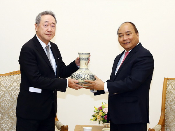 Thủ tướng tiếp Chủ tịch Tập đoàn truyền thông Maekyung của Hàn Quốc ảnh 1