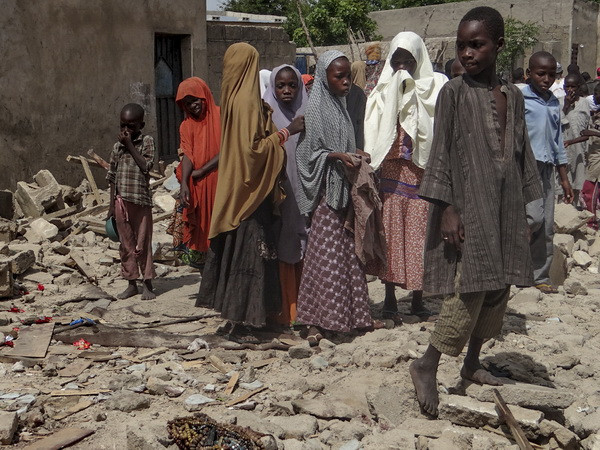 Trẻ em gái bị ép thực hiện tấn công liều chết tại Nigeria ảnh 1