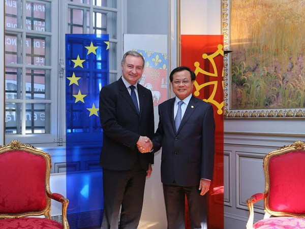 Bí thư Thành ủy Hà Nội Phạm Quang Nghị thăm và làm việc tại Pháp ảnh 1