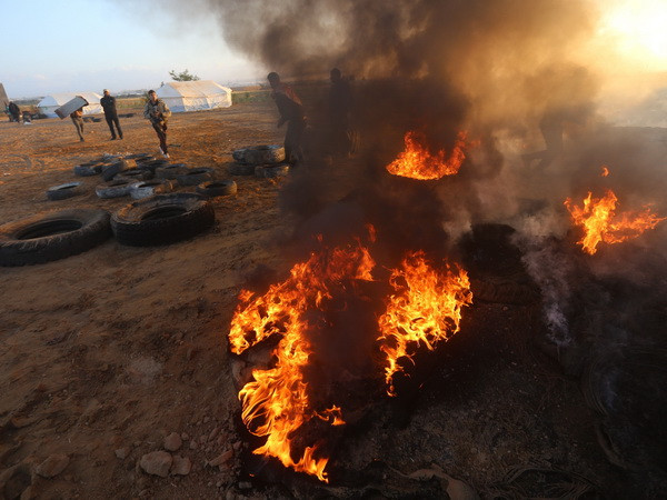 Ít nhất 16 người Palestine thiệt mạng trong cuộc đụng độ tại Gaza ảnh 1