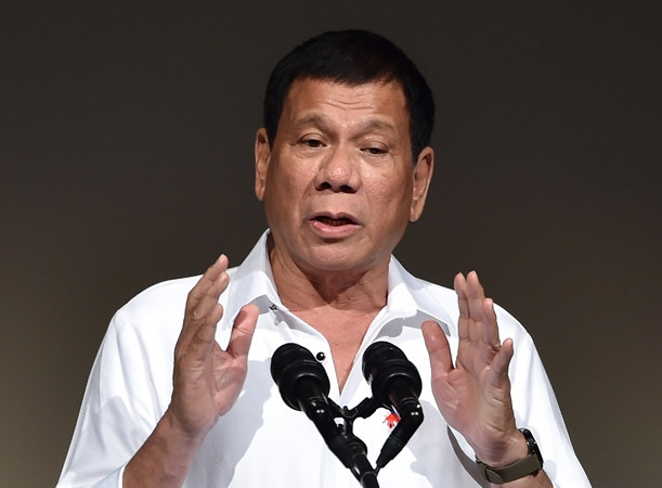 Tổng thống Philippines Rodrigo Duterte. (Nguồn: AFP/TTXVN) Trung Quốc lên tiếng về thông tin ông Duterte thăm Bắc Kinh lần 2 ảnh 1