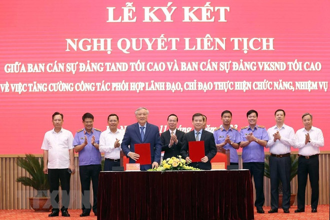 Chủ tịch nước: Ngành kiểm sát cần đẩy nhanh truy tố vụ án tham nhũng ảnh 1