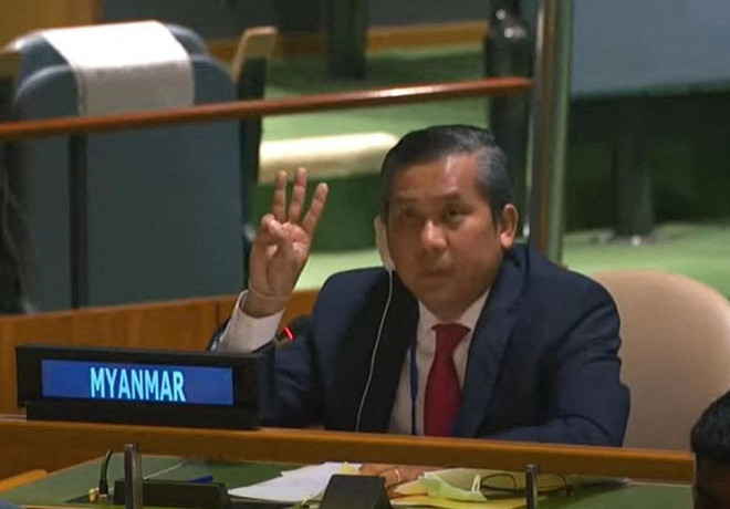 Liên hợp quốc giữ nguyên tư cách của Đại sứ Myanmar Kyaw Moe Tun ảnh 1