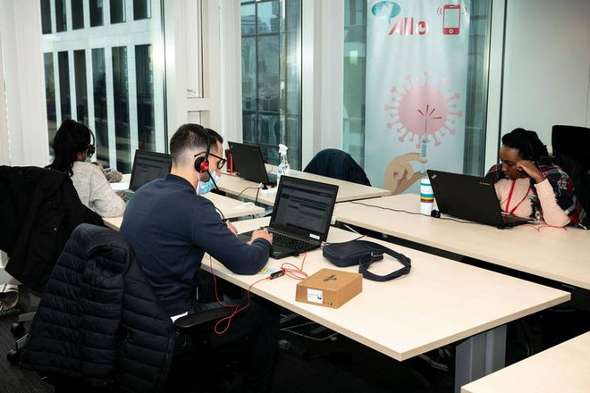 Những người làm công việc đặc biệt ở Trung tâm truy vết Brussels ảnh 1