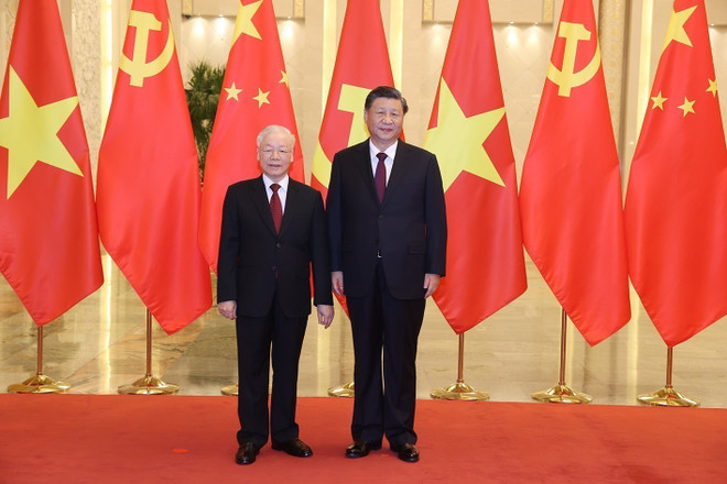 Tổng Bí thư Nguyễn Phú Trọng thăm chính thức Trung Quốc từ ngày 30/10-1/11/2022. (Ảnh: Trí Dũng/ TTXVN) ttxvn-1112trungquoc2-1244.jpg