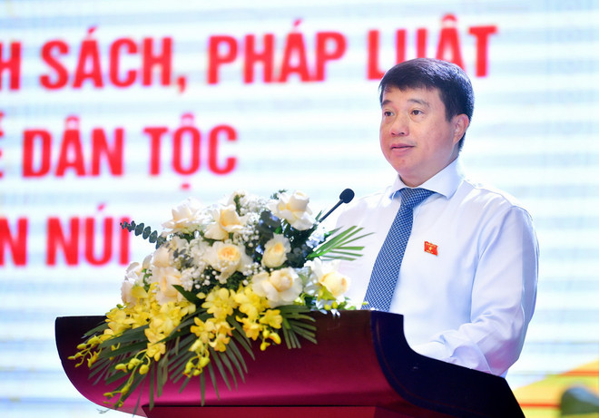 Chủ tịch Hội đồng Dân tộc Y Thanh Hà Niê Kđăm. (Nguồn: Cổng Thông tin Điện tử Quốc hội) 1204hoidongdantoc2.jpg