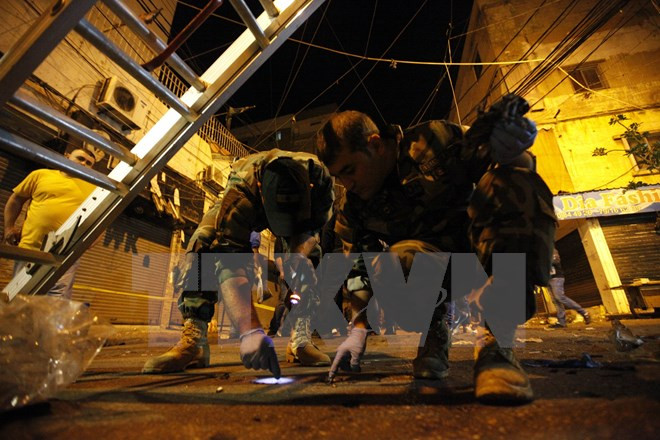 Nhà chức trách Liban bắt 9 nghi can khủng bố vụ đánh bom kép ảnh 1