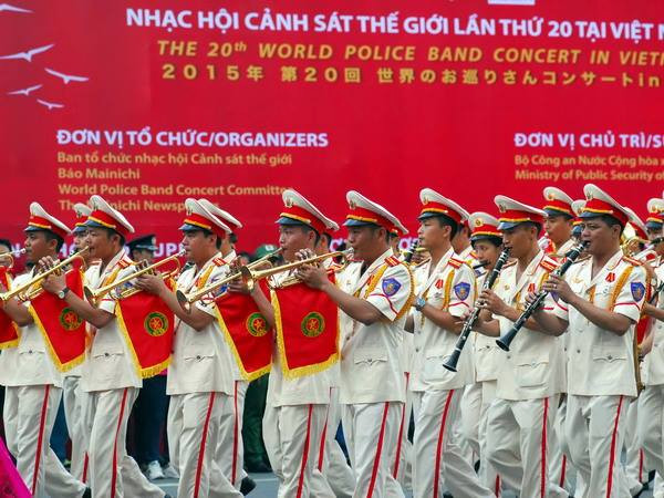 Buổi hòa nhạc ấn tượng bế mạc Đại nhạc hội Cảnh sát thế giới ảnh 2