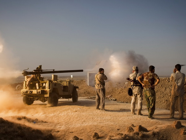 Máy bay chiến đấu Mỹ dùng căn cứ Không quân Iraq tấn công IS ảnh 1