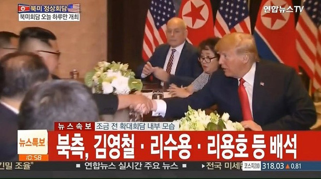 Người dân biên giới Trung Quốc hy vọng Mỹ-Triều thúc đẩy hòa bình ảnh 1