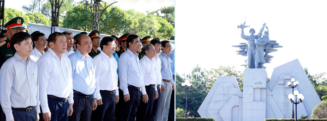Thủ tướng dâng hương tưởng nhớ các anh hùng liệt sỹ tại Quảng Trị ảnh 2