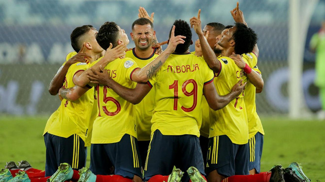 Colombia có chiến thắng đầu tay tại Copa America 2021. (Nguồn: Getty Images) Copa Ameria: Vắng nhiều ngôi sao, Colombia vẫn giành trọn 3 điểm ảnh 1