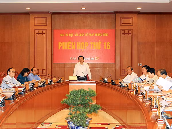 Chủ tịch nước chủ trì phiên họp Ban Chỉ đạo Cải cách tư pháp ảnh 1
