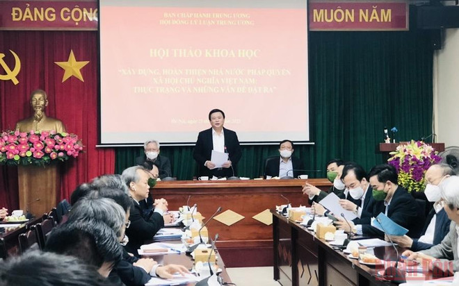 Xây dựng, hoàn thiện nhà nước pháp quyền xã hội chủ nghĩa ở Việt Nam ảnh 1