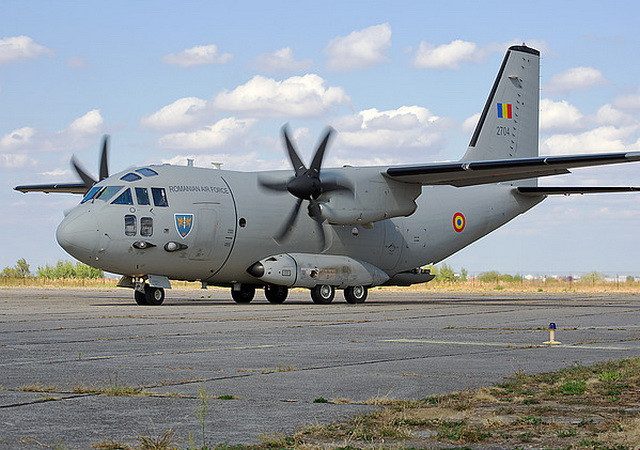 Máy bay vận tải quân sự Spartan C-27J. (Nguồn: planespotters) Gần 1.000 thủy thủ tham gia cuộc tập trận của NATO trên Biển Đen ảnh 1