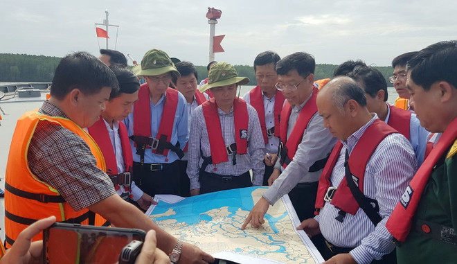 Sẵn sàng ứng phó sự cố tràn dầu tàu vận tải Vietsun Intergrity ảnh 1