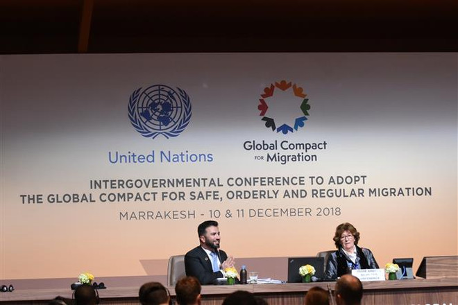 Việt Nam dự Hội nghị Liên chính phủ thông qua Hiệp ước di cư toàn cầu ảnh 1
