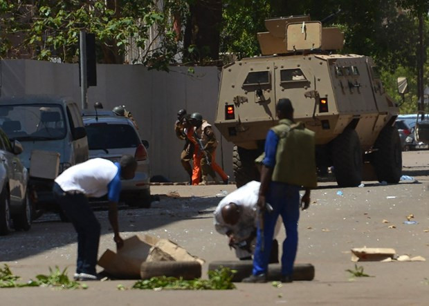 Hiện trường một vụ tấn công tại Burkina Faso. (Ảnh: AFP/ TTXVN) Burkina Faso: Tấn công thánh chiến khiến hàng chục người thiệt mạng ảnh 1