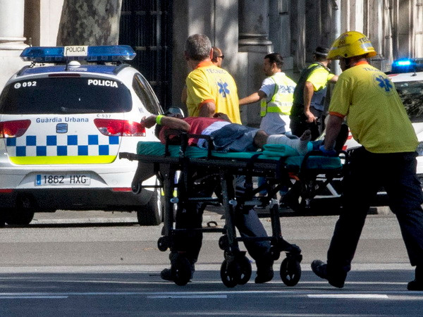 26 công dân Pháp bị thương trong vụ tấn công tại Barcelona ảnh 1