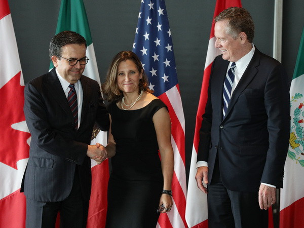 Canada sẵn sàng thảo luận về các yêu sách của Mỹ liên quan NAFTA ảnh 1