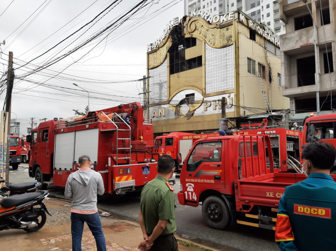Vụ cháy quán karaoke tại Bình Dương: Đã phát hiện 32 người thiệt mạng ảnh 1