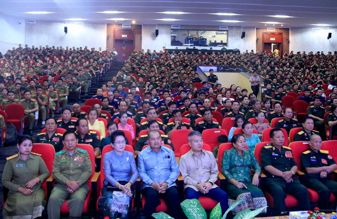 Đặc sắc chương trình nghệ thuật kỷ niệm 55 năm quan hệ Lào-Việt ảnh 4