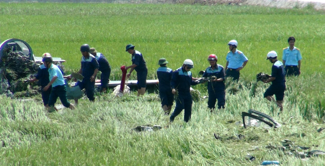 [Photo] Hiện trường máy bay quân sự gặp nạn ở tỉnh Phú Yên ảnh 2