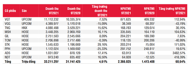 Triển vọng nhóm cổ phiếu ngành dệt may năm 2022 thiên về 'thận trọng' ảnh 2