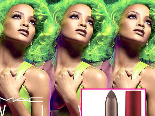 Rihanna đại diện bộ sưu tập trang điểm Viva Glam làm từ thiện ảnh 1
