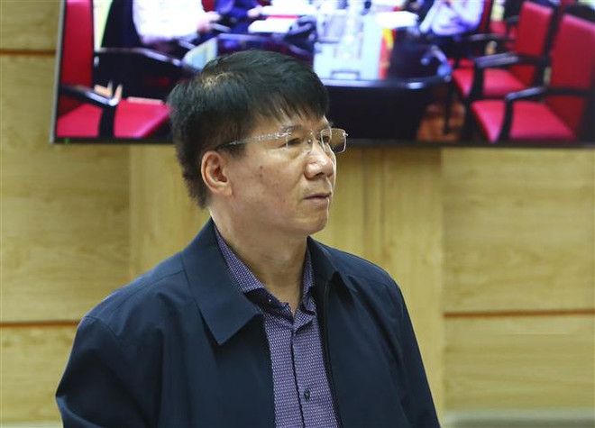 Bị can Trương Quốc Cường. (Ảnh: TTXVN) Ông Trương Quốc Cường thiếu trách nhiệm trong thẩm định 7 loại thuốc ảnh 1