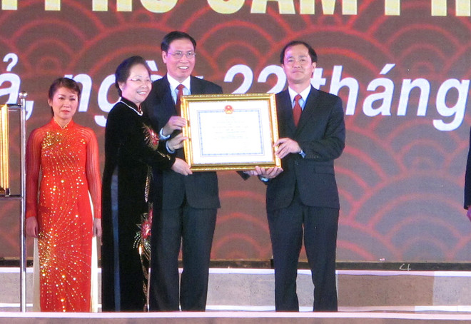 Thành phố Cẩm Phả đón nhận Huân chương Độc lập hạng Nhất ảnh 1