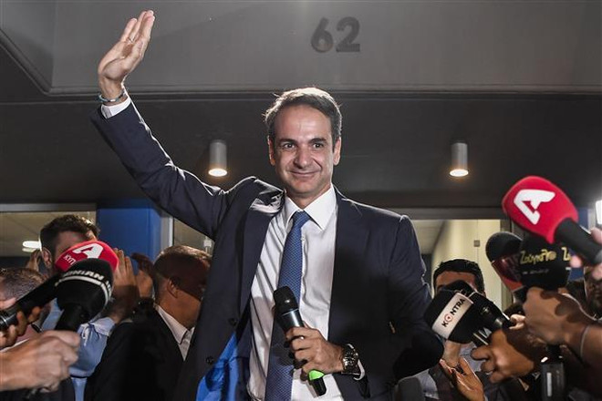 Hy Lạp: Thủ tướng đắc cử Kyriakos Mitsotakis cam kết thay đổi ảnh 1