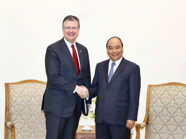 Thủ tướng Chính phủ Nguyễn Xuân Phúc tiếp Đại sứ Hoa Kỳ ảnh 1