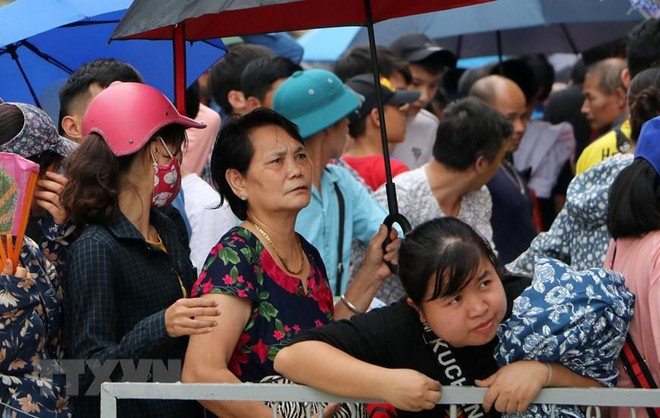 Người dân Phú Thọ háo hức trước trận U23 Việt Nam - U23 Myanmar ảnh 1