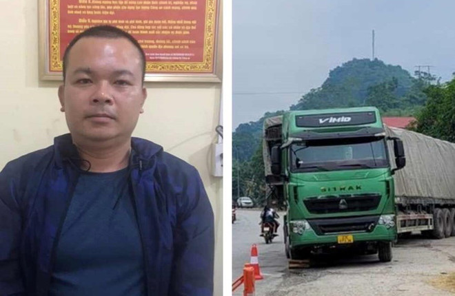 Tài xế uống rượu, lăng mạ Cảnh sát Giao thông, lái xe chắn ngang QL2 ảnh 1