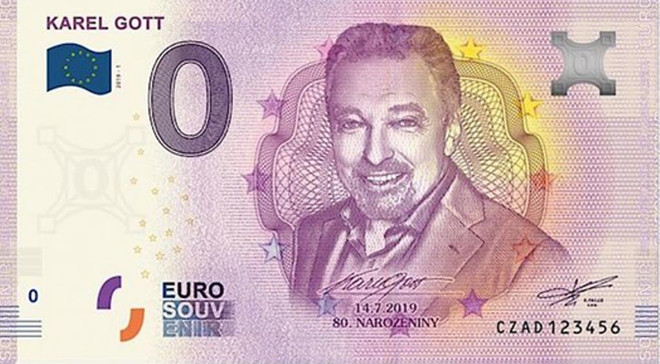 CH Séc phát hành tiền euro in chân dung danh ca nổi tiếng Karel Gott ảnh 2