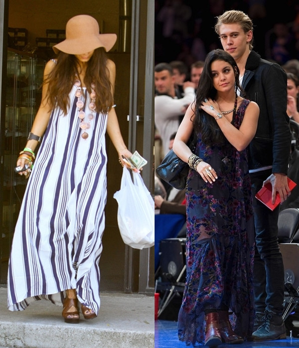 Học lỏm bí kíp diện đầm maxi cuốn hút như Vanessa Hudgens ảnh 11