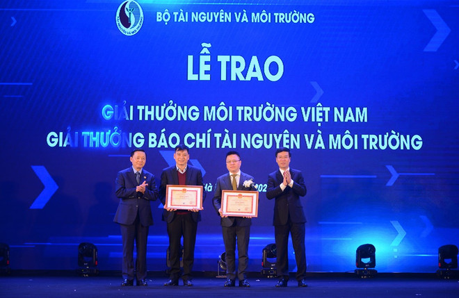 TTXVN nhận 4 giải thưởng Giải Báo chí Tài nguyên và Môi trường ảnh 1