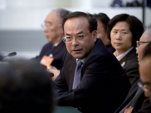 Ông Tôn Chính Tài, cựu Ủy viên Bộ Chính trị, cựu Bí thư Thành ủy Trùng Khánh. (Nguồn: AFP) Cựu Ủy viên Bộ Chính trị Trung Quốc phải hầu tòa vì tham nhũng ảnh 1